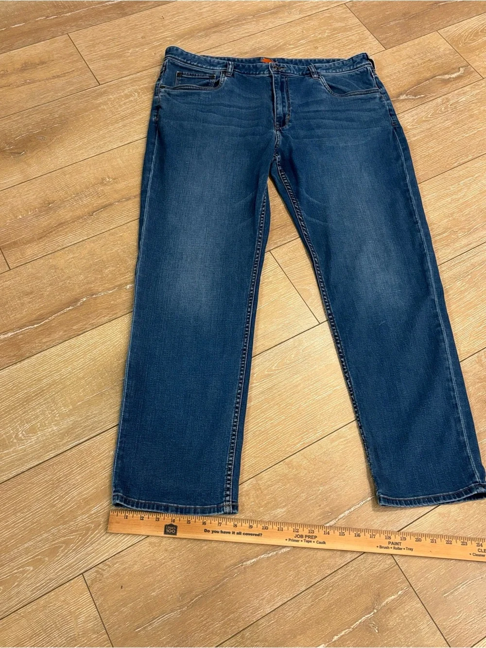 Tommy Bahama Relaxed Straight Leg jeans 38x31 Men’s Blue Stretch Denim